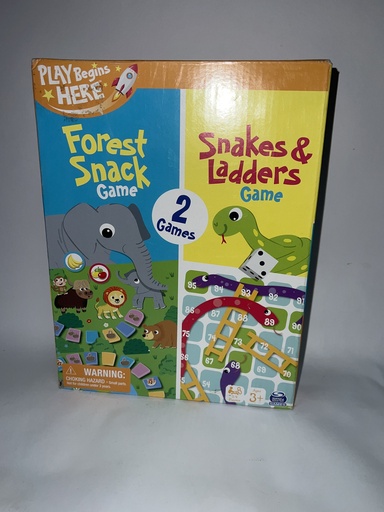 SET DE 2 JUEGOS DE MESA PLAY BEGINS HERE