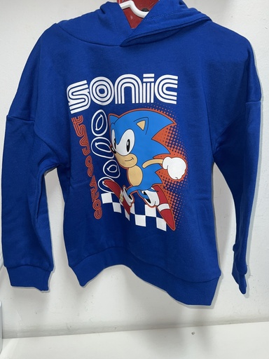 SUETER AZUL SONIC TALLA 6-7