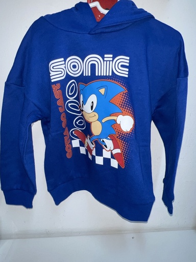 SUETER AZUL SONIC TALLA 4-5