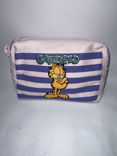 CARTUCHERA GARFIELD ROSADA