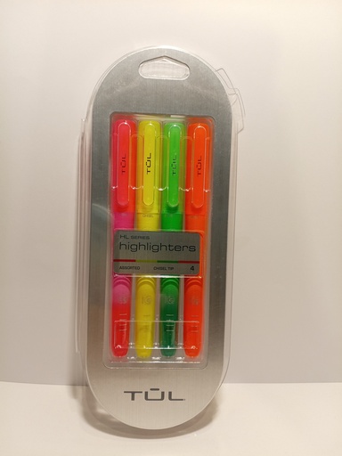 HL SERIES HIGHLIGHTERS 4 PIECES