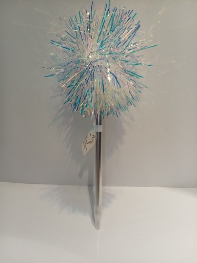 LAPICEROS YOOBI CON POM POM ESCARCHADO