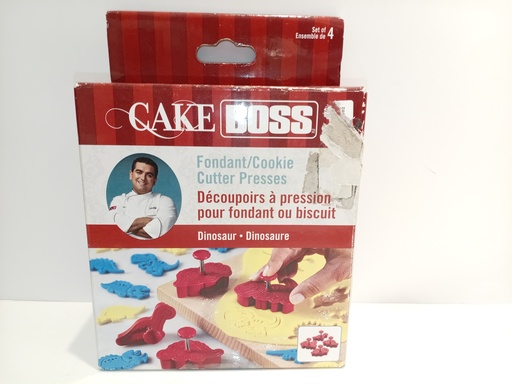 CORTADOR DE GALLETAS Y FONDANT DINOSAURIO
