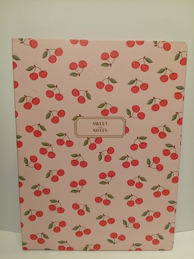 LIBRETA DE NOTAS CEREZAS