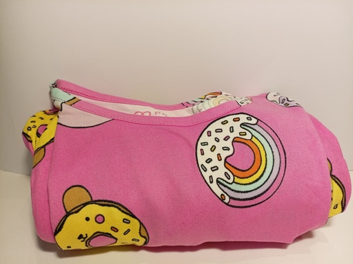 PIJAMA DONAS ROSADA TALLA 8-9 