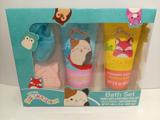 SQUISHMALLOWS SET DE BAÑO