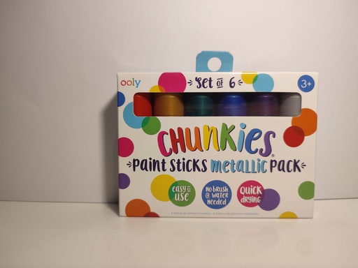 BARRAS DE PINTURA METALICA CHUNKIES SET OF 6