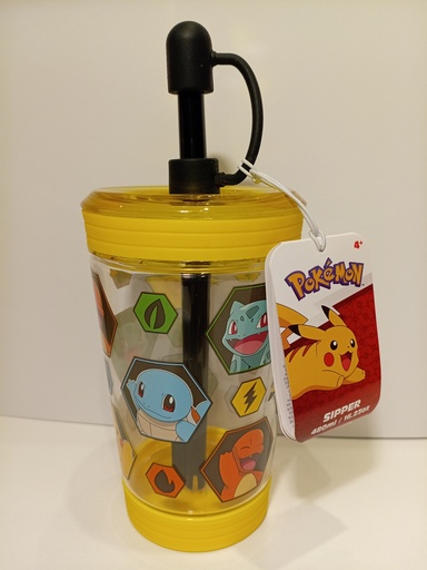 TERMO CON PITILLO POKEMON 16,23 ONZ. 