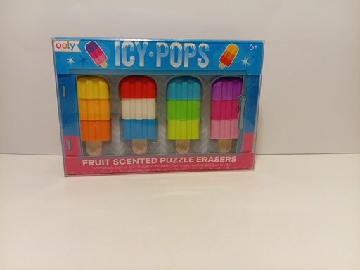 BORRAS ICY POPS PALETAS 4PIEZAS