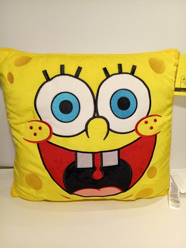 COJIN BOB ESPONJA 40 X 40 CM