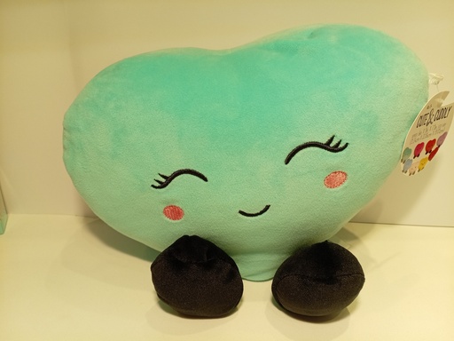 PELUCHE DE CORAZON VERDE CUTE&CUDDLY