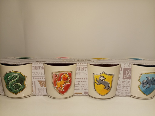 SET DE 4 TAZAS DE HARRY POTTER 