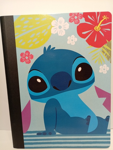 LIBRETA EMPASTADA STITCH 1 LINEA