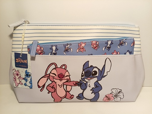 SET DE 2 CARTUCHERAS STITCH