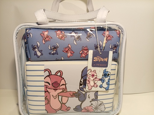 BOLSO PORTACOSMETICOS STITCH SET DE 3 