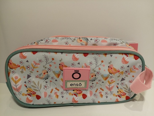 BOLSO PORTA TODO TRIPLE ENSO TROPICAL LOVE