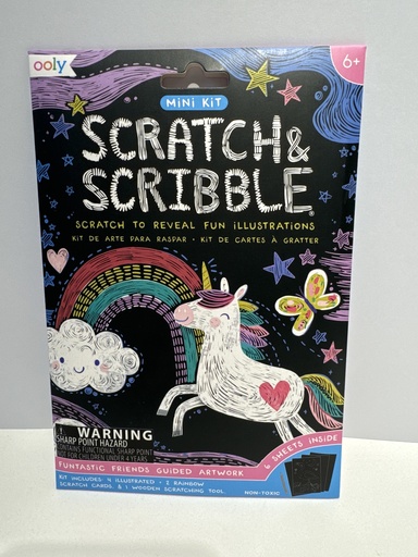 KIT DE ARTE PARA RASPAR SCRATCH & SCRIBBLE