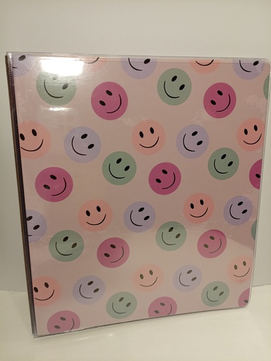 CARPETAS DE ANILLO CARITAS FELIZ 