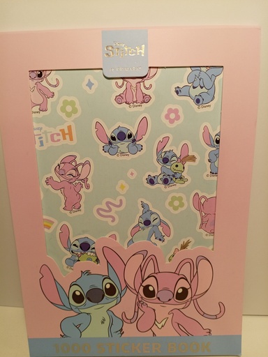 LIBRETA DE STICKER STITCH