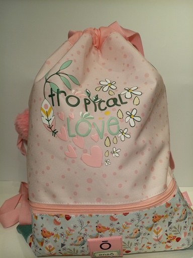 BOLSO GYM SAC ENSO TROPICAL LOVE 
