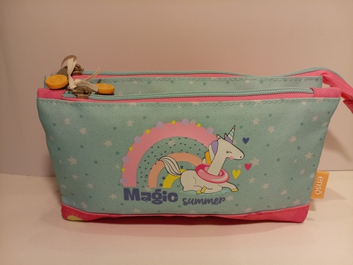 CARTUCHERA ENSO MAGIC SUMMER TRIPLE 2 CIERRES