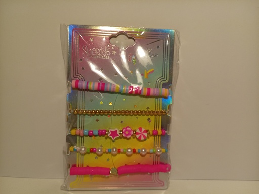 SET DE 5 PULSERAS DAMBAR GLOBAL