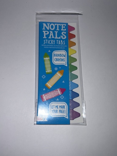 NOTE PALS RAINBOW CRAYONS