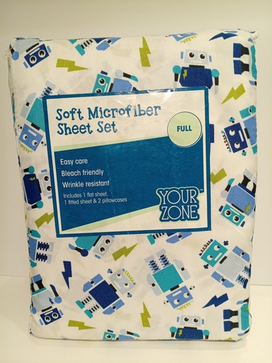 SABANA DE MICROFIBRA FULL  YOUR ZONE