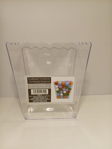 CONTENEDOR MULTIUSO ACRILICO TRANSPARENTE