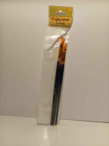 SET DE 3 PINCELES CRAFTERS SQUARE