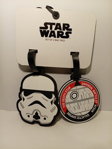 SET DE 2 IDENTIFICADORES DE MALETA STAR WARS