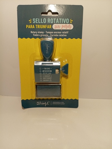 SELLO ROTATIVO CON FRASES