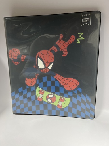 CARPETA DE ANILLOS MOTIVO SPIDERMAN